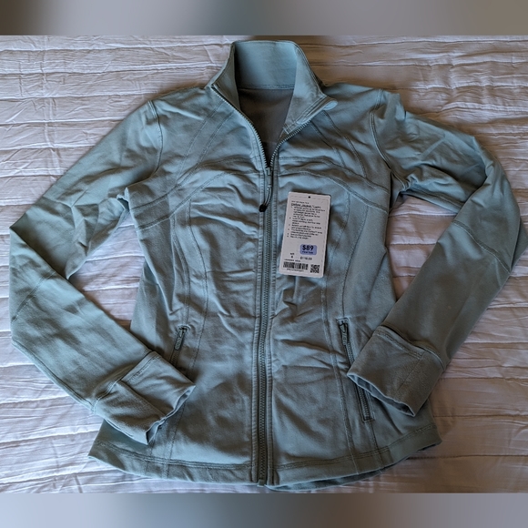 Lululemon Define Jacket Size 8 Hazy Jade - Picture 7 of 7